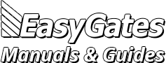 EasyGates Manuals & Guides